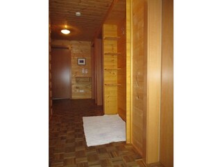 Garderobe im Flur