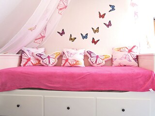 Schlafzimmer Wohnung Schmetterling