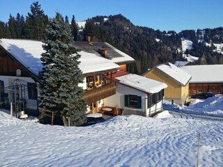 Casa de vacaciones Bödele Grabación al aire libre 7