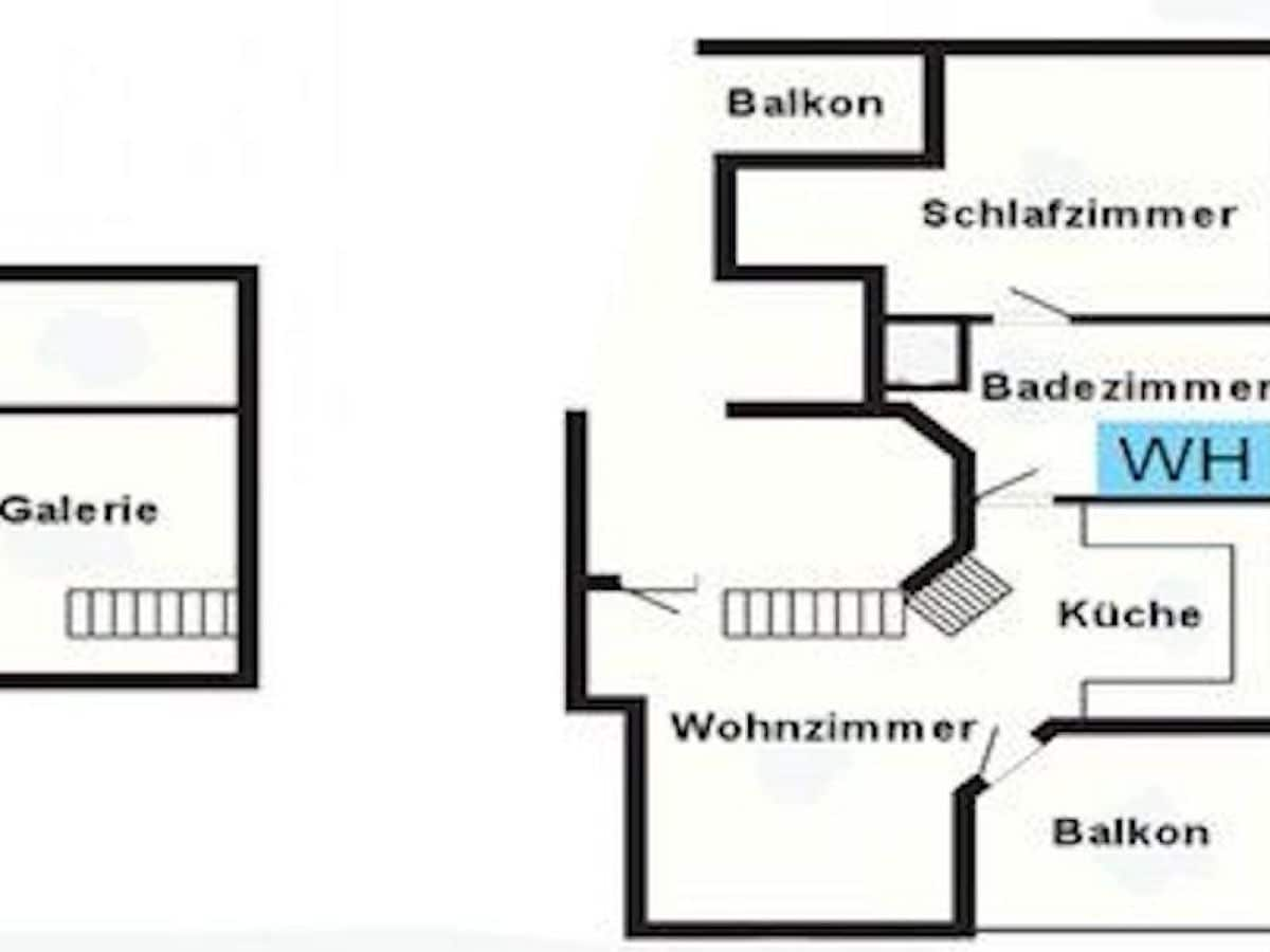 Grundriss unserer Wohnung Windrose 16