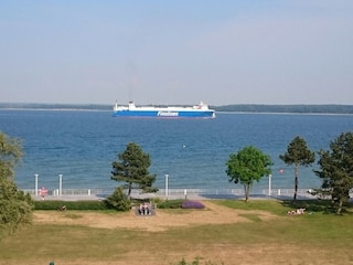 Blick vom Balkon