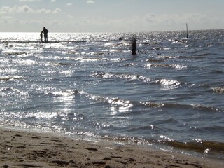 es gibt auch Wasser an der Nordsee ;-)