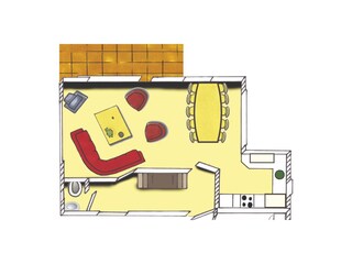 Casa per le vacanze Deurningen Pianta del piano 41