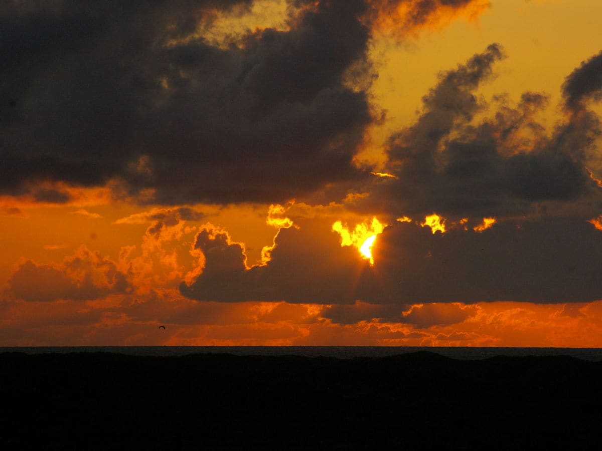 Sonnenuntergang am Strand