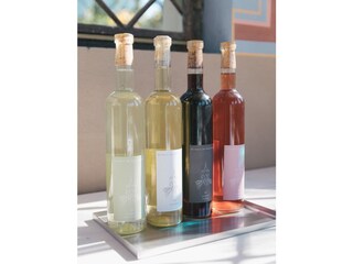 Unser selbst hergestellter Bio-Wein vom eigenen Hof