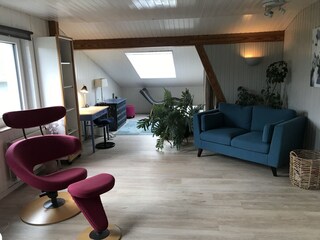 Wohn-Schlafraum Obergeschoss