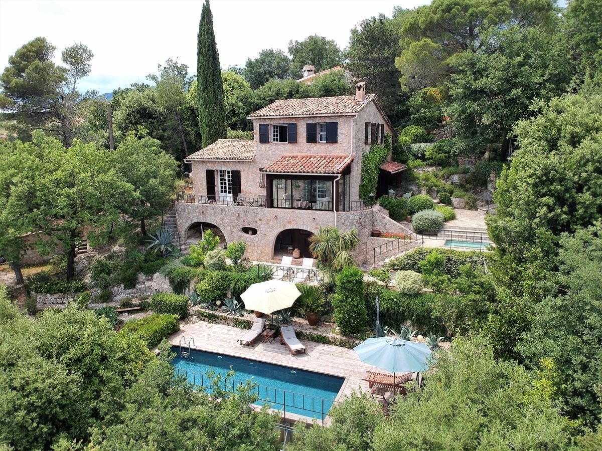 Villa from above