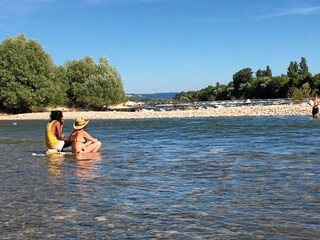 Erholung am Rhein bei den Isteiner Schwellen