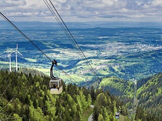 Schauinsland cable car near Freiburg