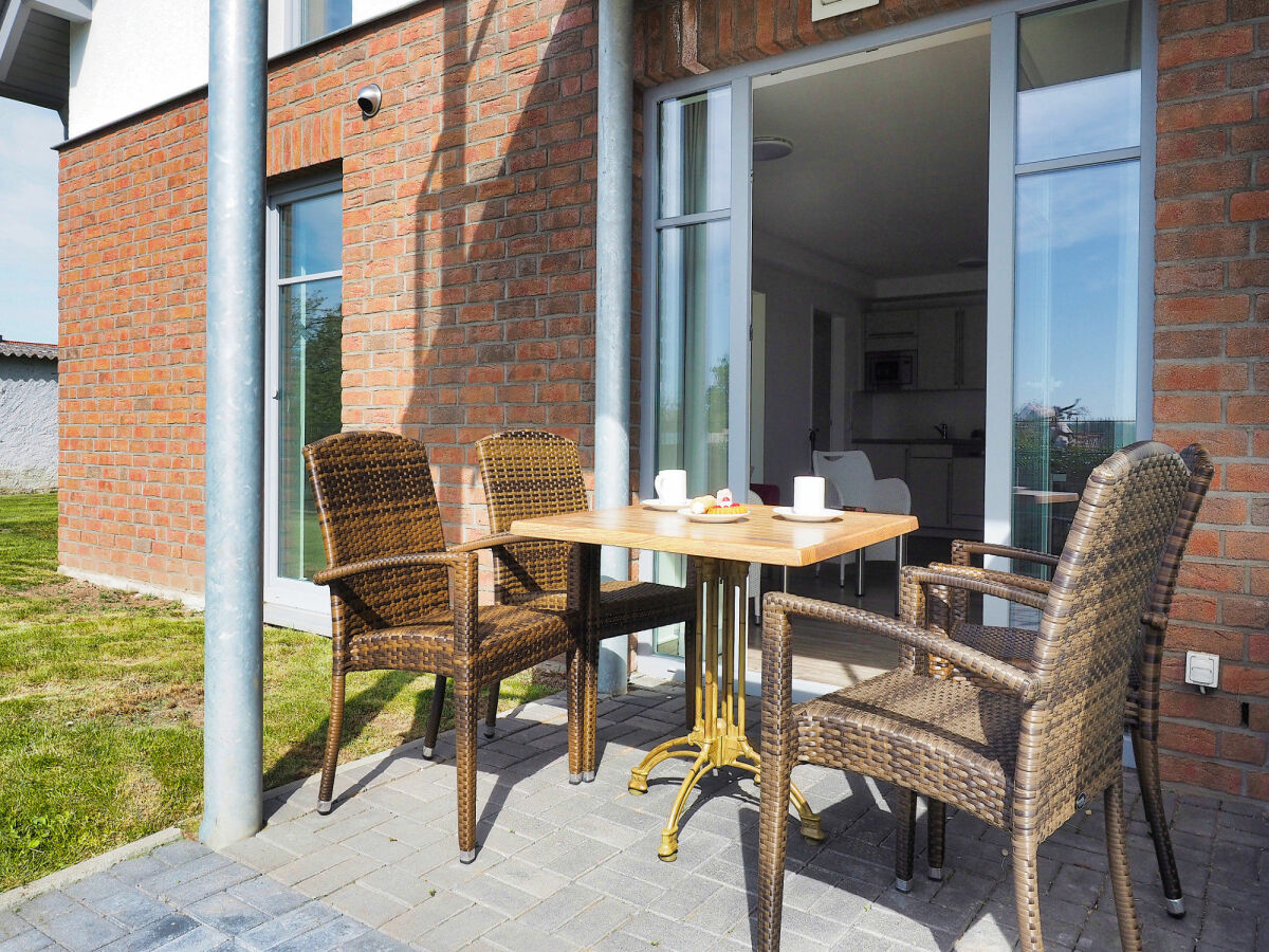 Meeresbrise, Ferienwohnung 02, Terrasse