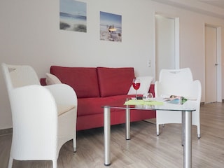 Meeresbrise, Ferienwohnung 02, Wohnbereich