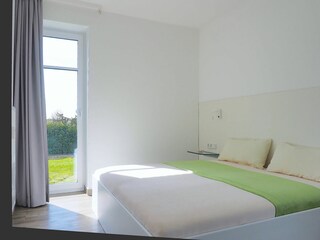 Meeresbrise, Ferienwohnung 02, Schlafzimmer