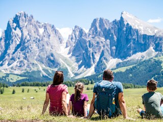 Hiking on the Alpe di Siusi