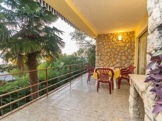 Appartamento per vacanze Njivice Registrazione all'aperto 4