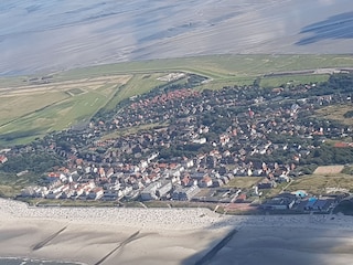 Wangerooge von oben