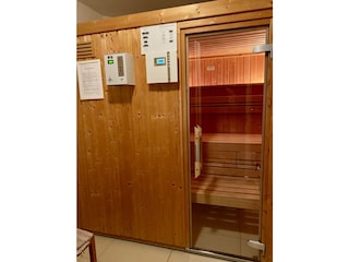 Sauna im Haus