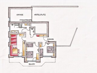 Appartement Zell am Ziller Grondplan 53