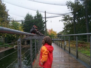 Vogelpark Marlow bei An- oder Abreise