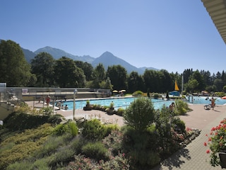 Unser Freibad in Fischen/Allgäu
