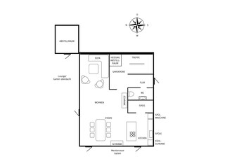 Maison de vacances Fischen im Allgäu Plan d'étage 22