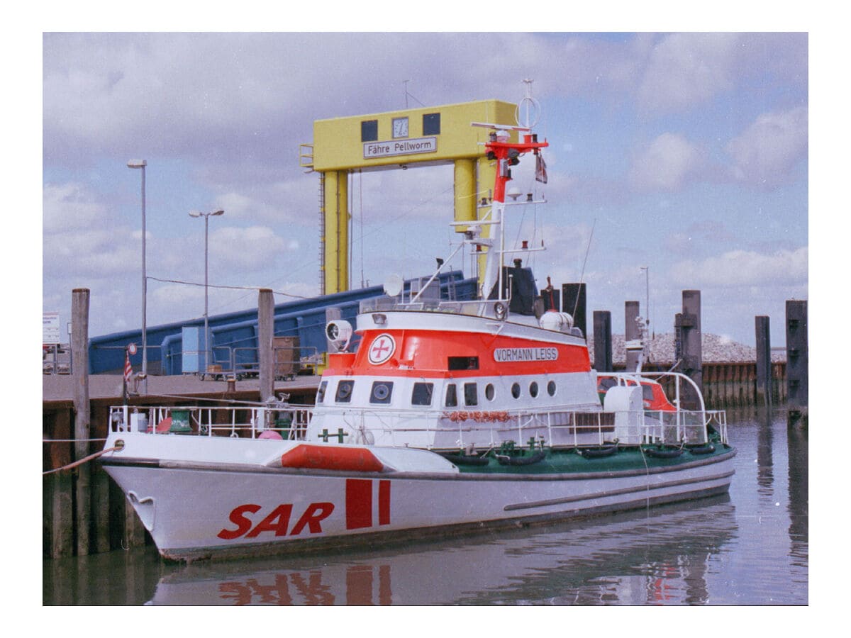 Hafen 'Strucklahnungshörn' - Seenotrettungskreuzer