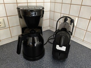 Kaffeemaschinen mit Filter und Nespresso