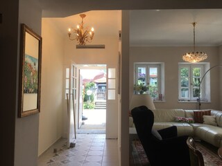 Entrance, barrier-free