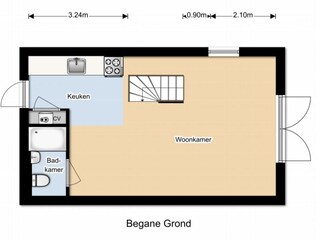 Casa per le vacanze Den Helder Pianta del piano 31