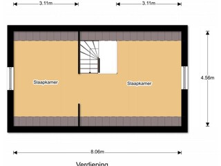 Casa per le vacanze Den Helder Pianta del piano 32