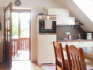 Apartment mit Balkon