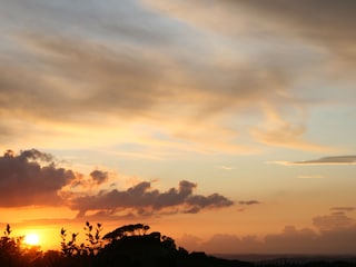 Sonnenuntergang in Orzale