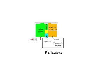 Vakantieappartement Montaione Grondplan 35