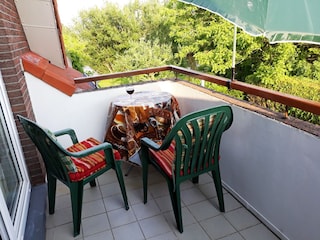 Abendliche Balkon-Oase