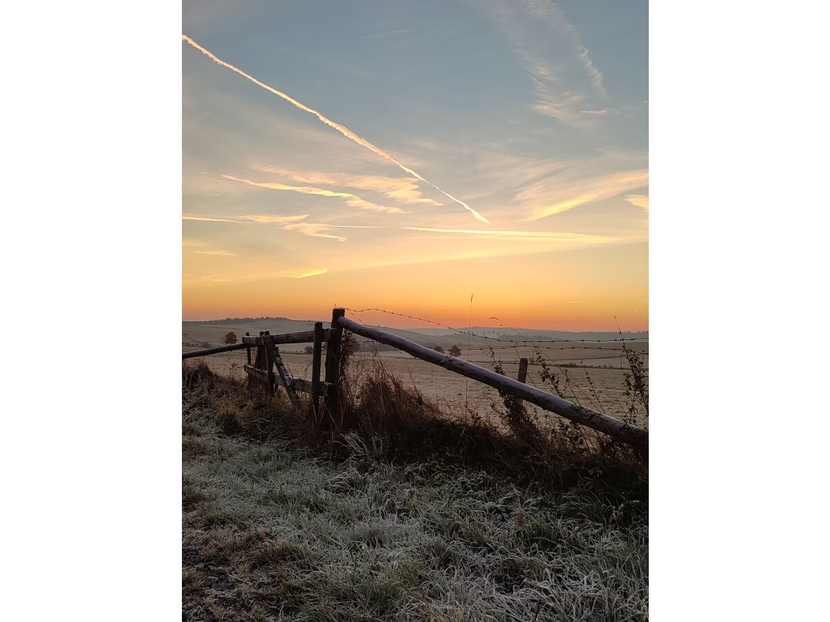 Sonnenaufgang in Hallenberg