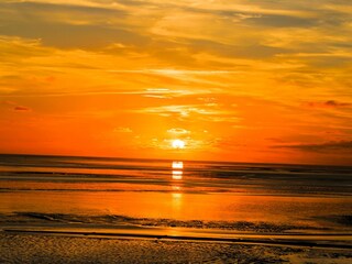 wunderschöner Sonnenuntergang