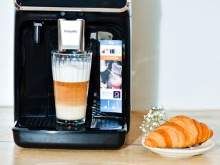 Kaffeemaschine mit Cappuccino-Funktion