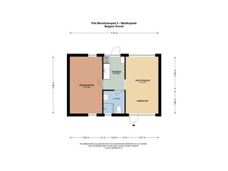 Casa per le vacanze Westkapelle Pianta del piano 22