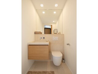 Toilette. Obere Ebene