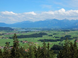 Blick in das Füssener Land