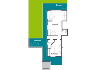 Appartamento Ellmau Pianta del piano 27