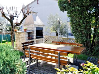 Garten mit Grill