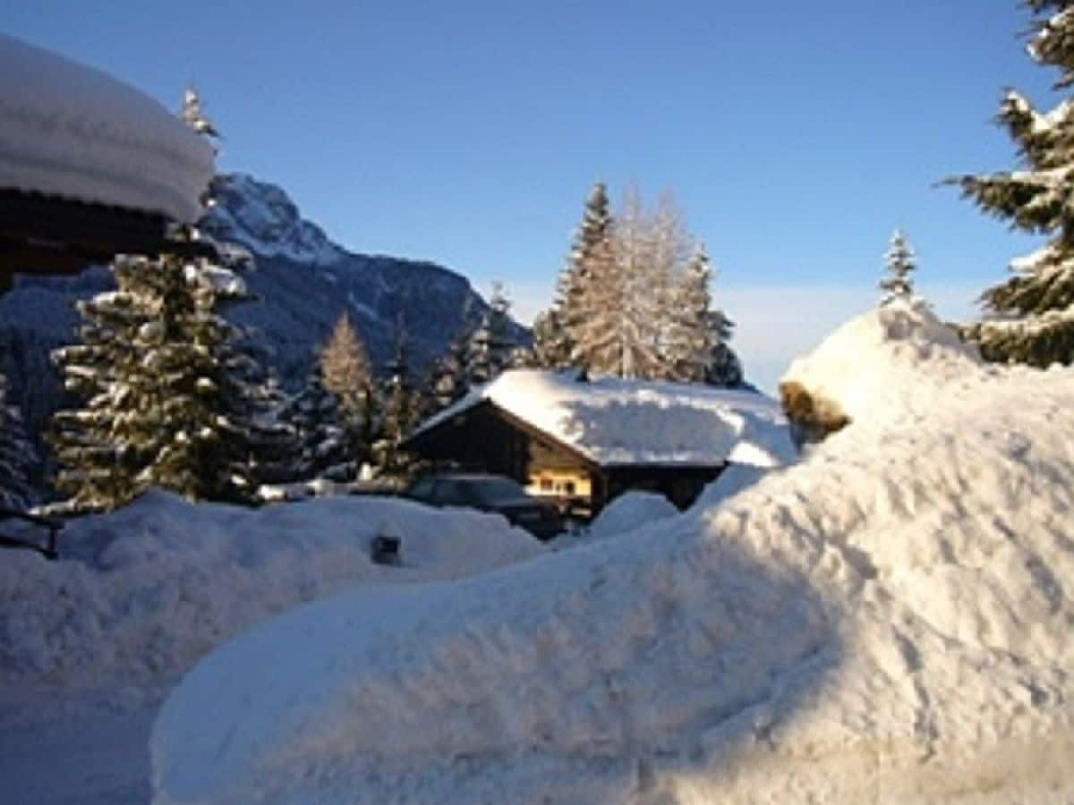 Feriensiedlung Karersee winterlich