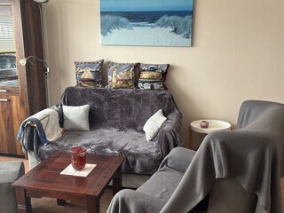 Wohnzimmer mit Sitzecke