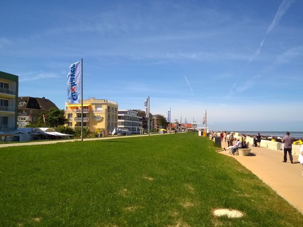 Strandpromenade in Duhnen