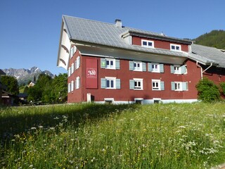 Vakantieappartement Hirschegg im Kleinwalsertal Buitenaudio-opname 2