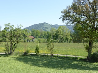 Ausblick nach Osten; Unser Hausberg die "Sunntratn"