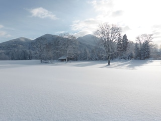 Ausblick vom Balkon