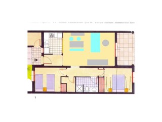 Appartamento per vacanze Denia Pianta del piano 25