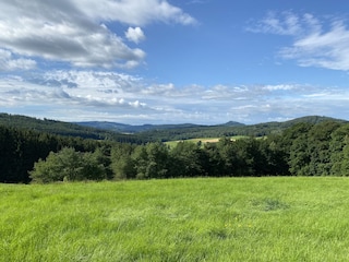 Blick zur Wasserkuppe bzw Milseburg