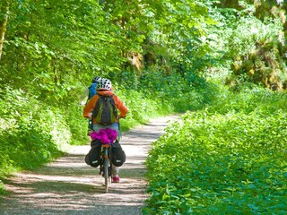 Radfahren im großen Lautertal, direkt ab Haus
